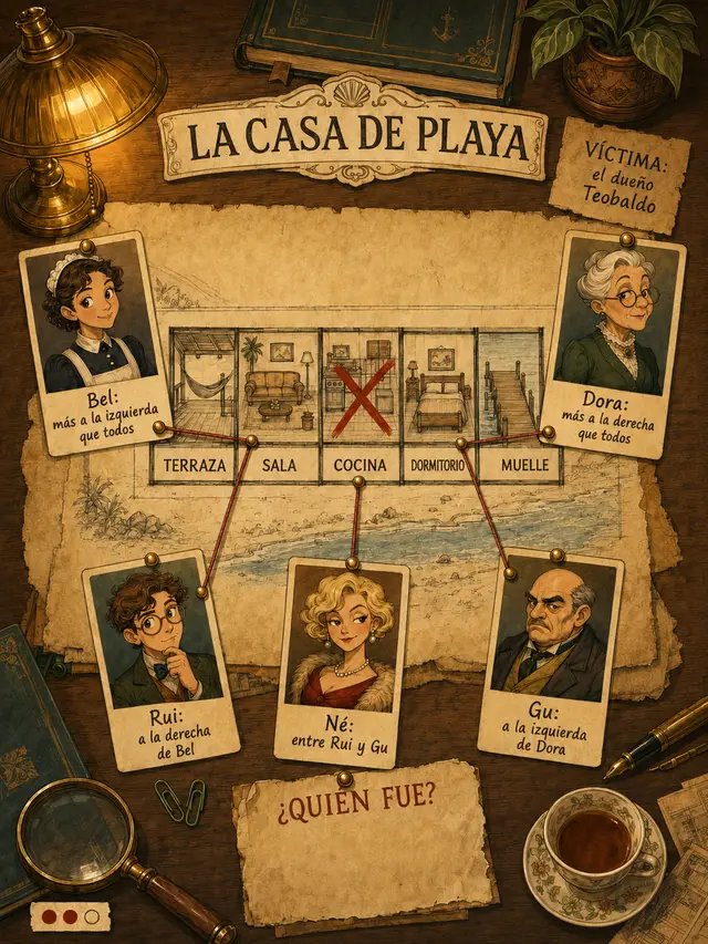 Caso en la playa